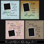Beautiful Quotes Quick Page Set 2