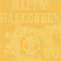 cream and yellow halloween background paper