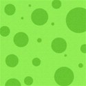 green dots 6 x 6 sqare