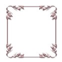 Pink square frame 1c