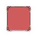 Pink square frame 2a