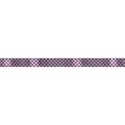 purple criss cross ribbon