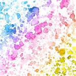 Vibrant Watercolor Splatter 