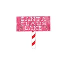 SANTA CLAUS LANE SIGN ON POST copy