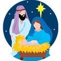 nativity scene globe