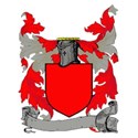 Blazon red with banner