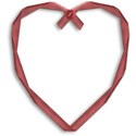 Red ribbon heart copy
