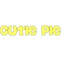 cutie pie yellow