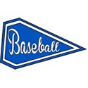 baseball pennet blue