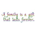 family is a gift