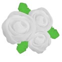 rose grouping white