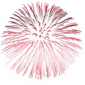 fireworks red