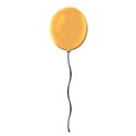 balloon orange 2