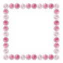 paper daisy frame