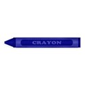 crayon dark blue