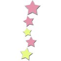 estrellas rosa