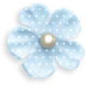 Dotted Blue Flower