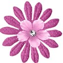 flower 3 pink