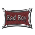 bad boy tag red