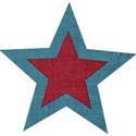 Star Red Blue