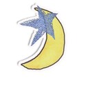 moon and star sticker