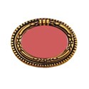 Bronze oval frame