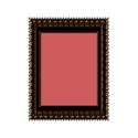 Ornate Gold Burgundy Black rectangle