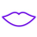 Lips purple