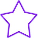 Star Purple neon