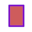 Vertical Rectangular purple neon