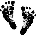 MRD_SweetBambino_black footprints