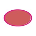 pass pink oval frame