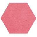 Dark Pink Hexagon