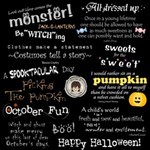 {Wordart} October Fun!