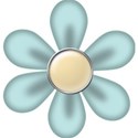 pastel  Daisy You Flower 2 GrannyEnchantedDotCom