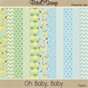 Oh Baby Baby-Boy Papers-BitsOScrap