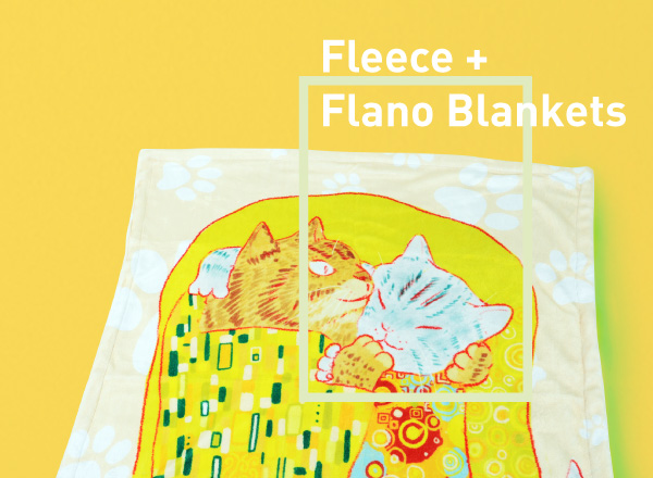 Custom Fleece And Flano Blankets