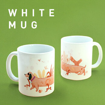 Custom White Mug
