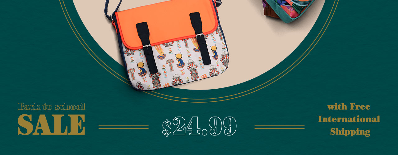 Back to School Sale $24.99 w/ Free International Shipping