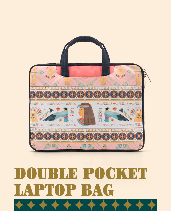 Double Pocket Laptop Bag