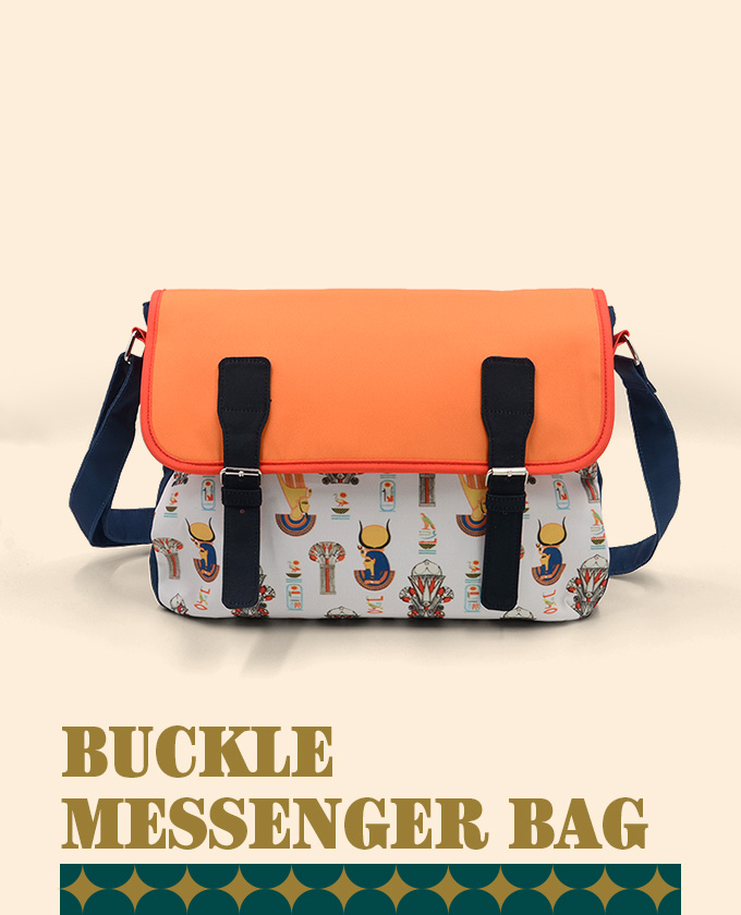 Buckle Messenger Bag
