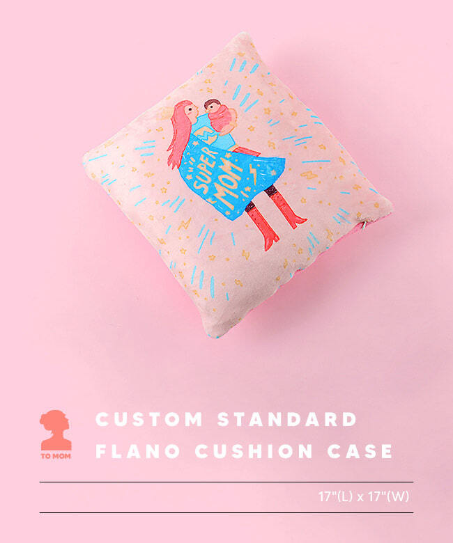 Custom Standard Flano Cushion Case