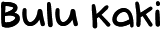 Bulu Kaki