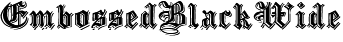 EmbossedBlackWide