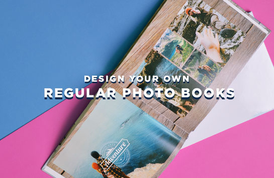 Design your own Regular Photo Books