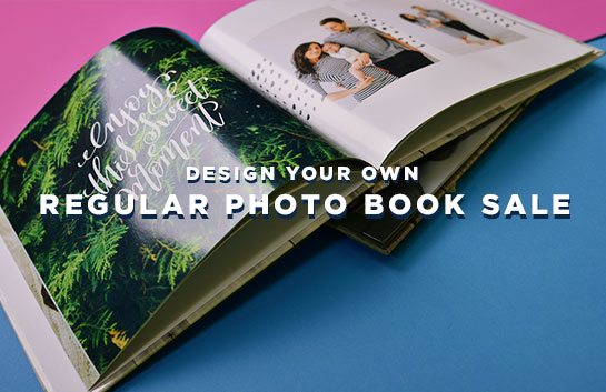 Design your own Regular Photo Book Sale 