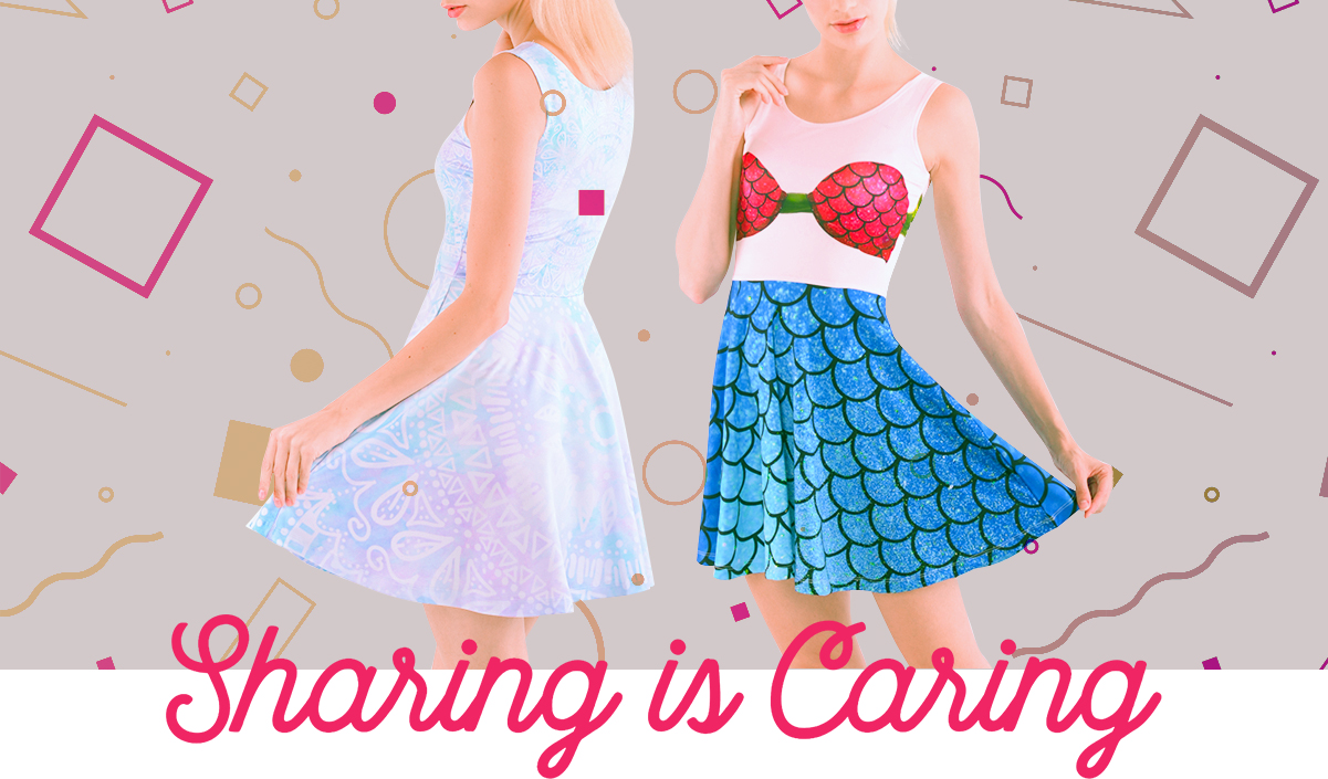 Custom Skater Dress $9.99/each additional $15.99/each Share The Deal