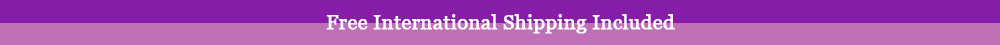 Free International Shipping Included 
