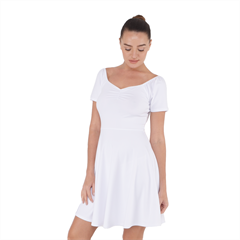 Short Sleeve Bardot Dress