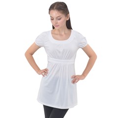 Puff Sleeve Tunic Top